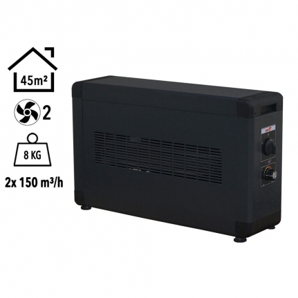 Electrokonfor Heatbox Board 4000W Fanlı Isıtıcı Füme