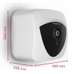 Ariston Andris Lux 10 Elektrikli Termosifon Titanyum Alaşım Kaplamalı Çelik Kazan (10lt) Tezgah Üstü