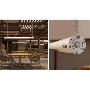 Kuas İ-Pipe İnfrared Isıtıcı 1500 Watt Karbon Filamentli