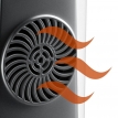 TROTEC TRH 22 E YAĞLI RADYATÖR 2400 W 9 DİLİM FANLI 