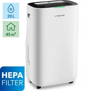 TROTEC TTK 70 HEPA NEM ALMA VE HAVA TEMİZLEME CİHAZI 20 LT