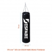 Desfabe Boxing Star 70x25 Cm Zincirli Boks Kum Torbası Siyah+Askı Aparatı+El Sargı Bandajı Desfabe Boxing Star 70x25 Cm Zincirli Boks Kum Torbası Siyah+Askı Aparatı+El Sargı Bandajı