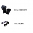Desfabe Boxing Star 70x25 Cm Zincirli Boks Kum Torbası Siyah+Atlama İpi+Boks Eldiveni Desfabe Boxing Star 70x25 Cm Zincirli Boks Kum Torbası Siyah+Atlama İpi+Boks Eldiveni
